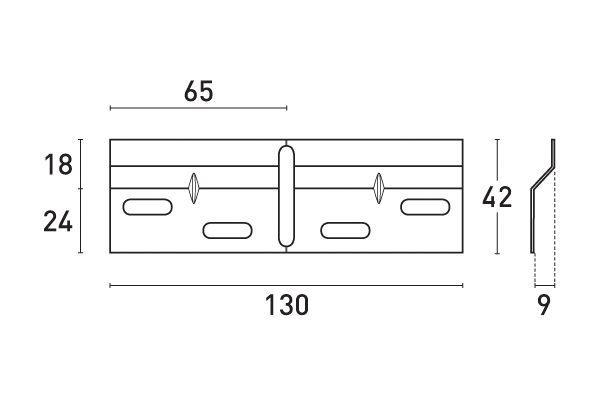 Suporte para nivelador de m�veis SNM 1
